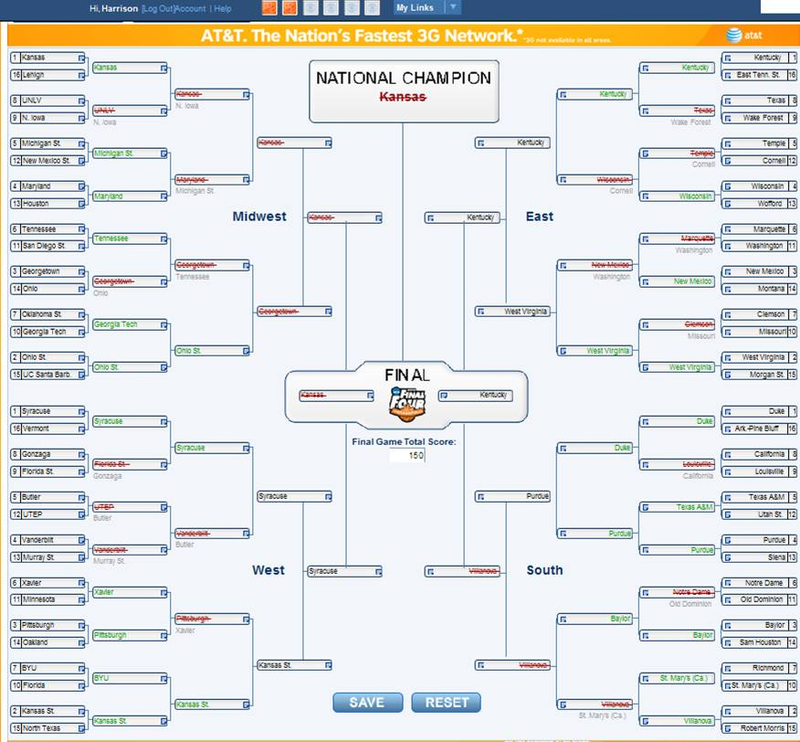 Illustration for article titled Autistic Kid's Perfect NCAA Bracket Can Easily Be Faked
